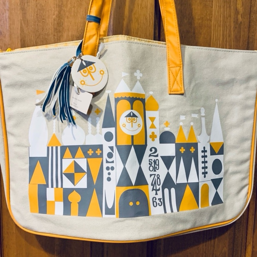 DISNEY x HALLMARK 50th ANNIVERSARY “IT’S A SMALL WORLD” Canvas Tote Bag - Picture 9 of 9